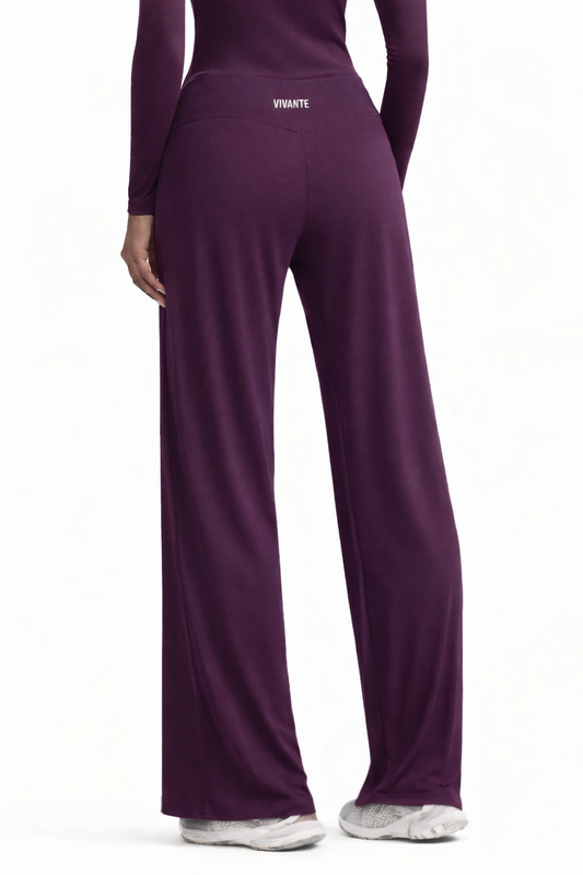 DARK CHERRY - MODEST ACTIVEWEAR PANTS